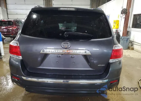 2012 Toyota Highlander Limited from USA, damaged, VIN 5TDDK3EH6CS151700